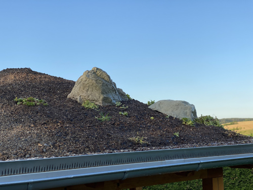 Raumdesign mit Stein/Außenbereich